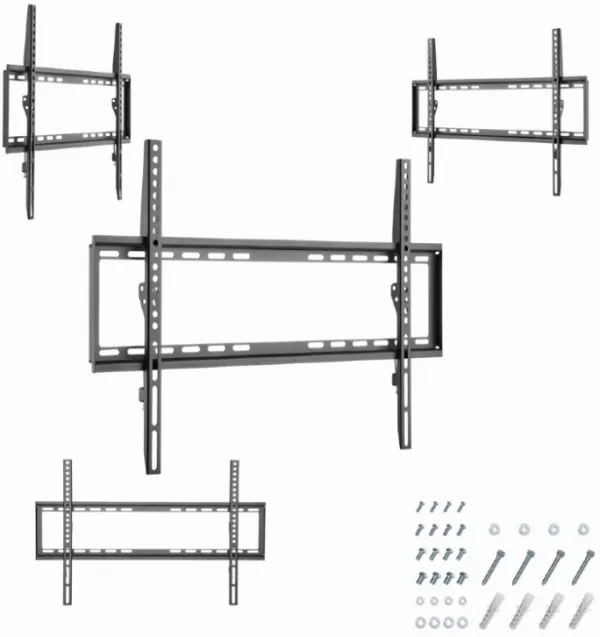 GEMBIRD WM-70F-03 Gembird TV nosac fiksni 37-70 VESA max.60x40cm max 35kg Slika 5