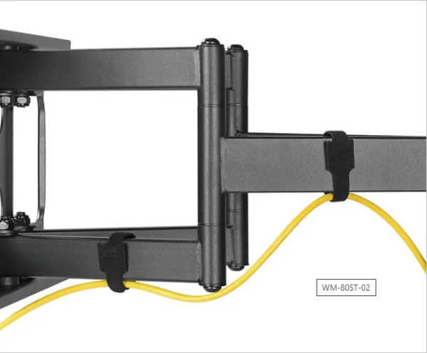 GEMBIRD WM-80ST-02 Gembird TV nosac okretanje/tilt 37-80 VESA max.60x40cm, max 60kg, drzac Slika 4