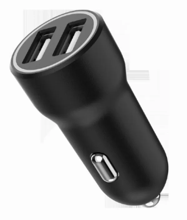 GEMBIRD TA-UC-2A15-CAR-01 Gembird 2-port USB car charger, 3.1A, 15.5W, black Slika 1
