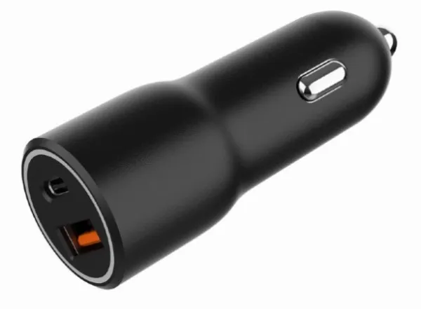 GEMBIRD TA-UC-AC2PDQC38-CAR-01 Gembird 2-port USB brzi punjac za auto, Type-C PD, 38W, black Slika 2