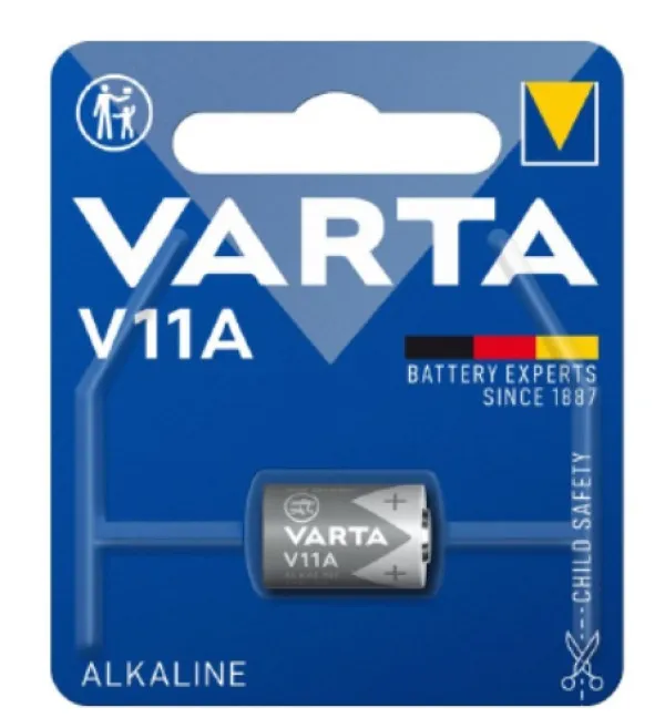 Varta V11A 6V ALKALNA Baterija 38 mAh, 10.2x16.5mm, Pakovanje 1kom Slika 3