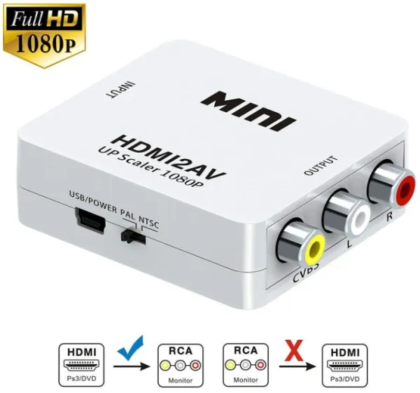 GEMBIRD A-HDMI-AV-Mini **  Gembird input  HDMI to AV (903) (360) Slika 5