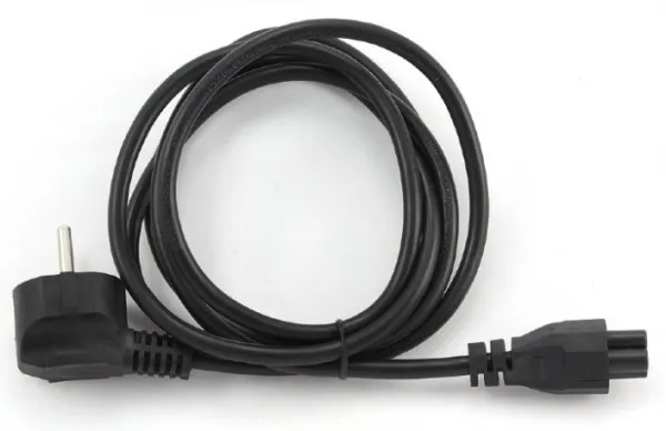GEMBIRD PC-186-ML12-1M Gembird Detelina napojni kabl za notebook, VDE certifikat 1m Slika 2