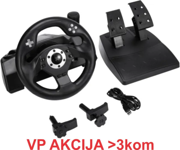GEMBIRD STR-M-40 **Gembird 7-in-1 RACEMASTER racing wheel (PC/PS3/PS4/XBOX360/XBOXONE/SWITCH/ANDROID)(5699) Slika 4