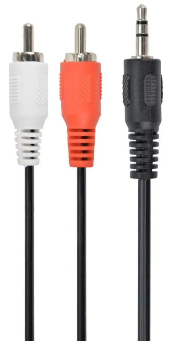 GEMBIRD CCA-458-2.5M Gembird 3.5 mm stereo to RCA plug kabl 2.5 m Slika 1