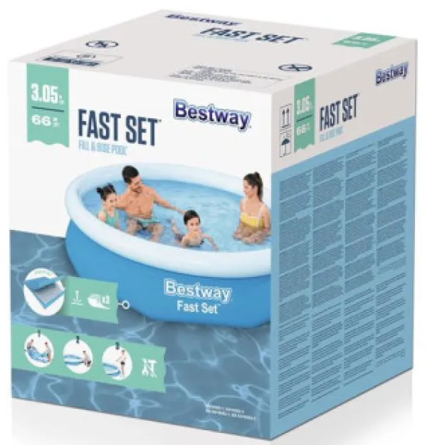 BAZEN 57456 305X66 FAST SET BESTWAY #1 Slika 2
