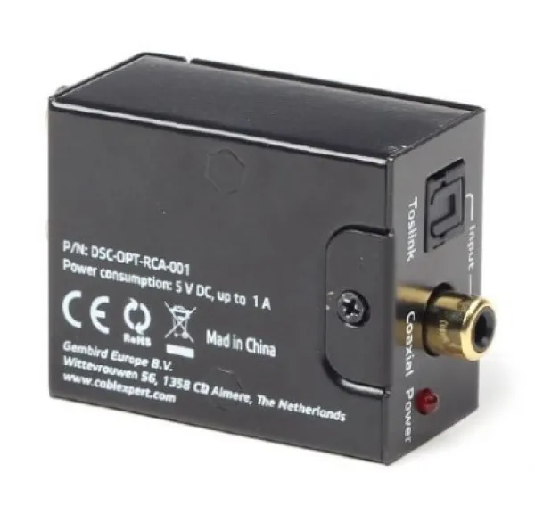 GEMBIRD DSC-OPT-RCA-001 Gembird Digital to analog audio converter Slika 4