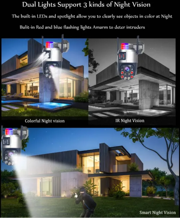 CAM-IP6MP-EP5-36X *ZOOM GMB kamera  6mpix microSD iCSee xmeye pro app Two-way PTZ ip66,2x3.6mm Slika 10