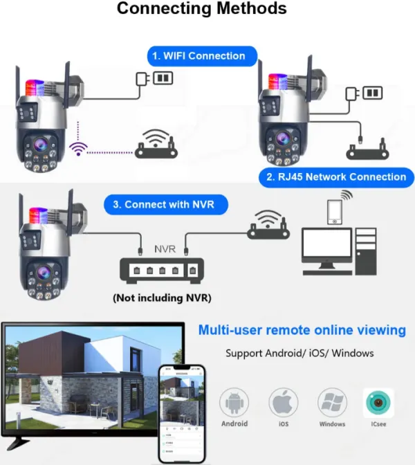 CAM-IP6MP-EP5-12X * ZOOM GMB kamera 6 mpix microSD iCSee xmeye pro Two-way PTZ ip66,2x3.6mm(6369) Slika 3