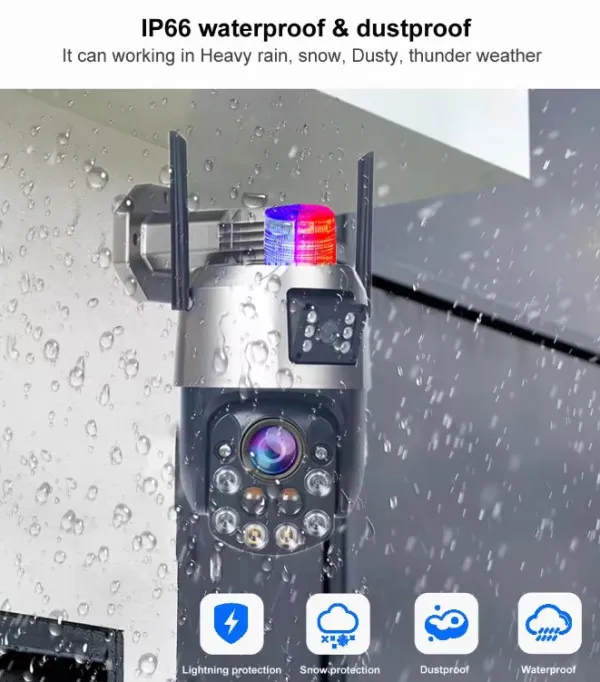 CAM-IP6MP-EP5-36X *ZOOM GMB kamera  6mpix microSD iCSee xmeye pro app Two-way PTZ ip66,2x3.6mm Slika 3