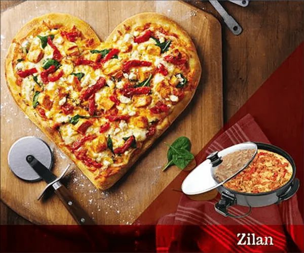 ZILAN Zilan ZLN7870 PIZZA pekač, prečnik 36/38 cm, 1500 W Slika 4