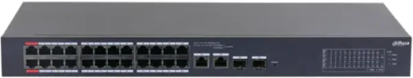 Dahua switch CS4226-24ET-375, CLOUD UPRAVLJIVI LAYER 2 POE 26-PORTNI SA 2 RJ45 UPLINK-A I 2 SFP Slika 2