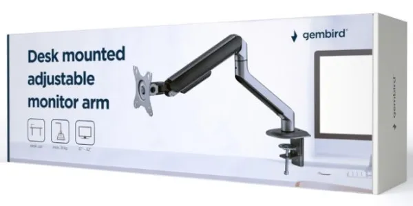 GEMBIRD MA-DA1-05 Gembird podesivi drzac za monitor, tilt, 17-32 max.9kg (alt. MA-DA1-02) Slika 10