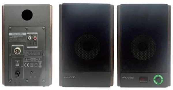 MICROLAB Microlab SOLO5 Aktivni drveni zvucnici 2.0 90W RMS (30W+15W)*2 5,25+1, Bluetooth, Optical, 2RCA Slika 2