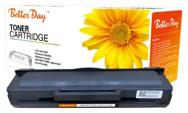 Toner BetterDay W1106A, * 106A 107/135 zam. kaseta za HP 1k (bez cipa) (426) FO Slika 4