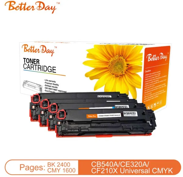 Toner BetterDay 540A/320A/210X CB540A,125A,CE320A,128A,CF210X,131X zam. kaseta za HP Black 2.4k Slika 1