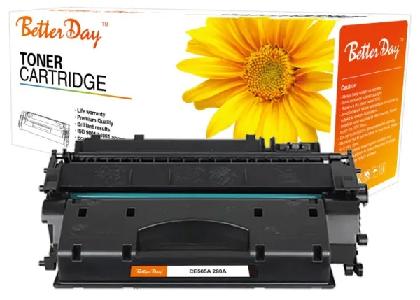 Toner BetterDay CE505A/CF280A zam. kaseta za HP 2.7k Slika 1