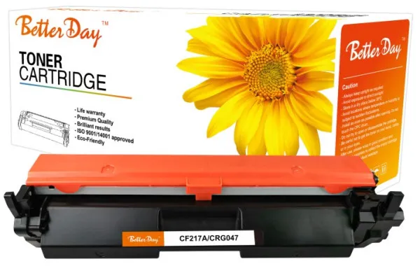 Toner BetterDay CF217A / CRG047 zam. kaseta za HP 1.6k (sa cipom) Slika 3