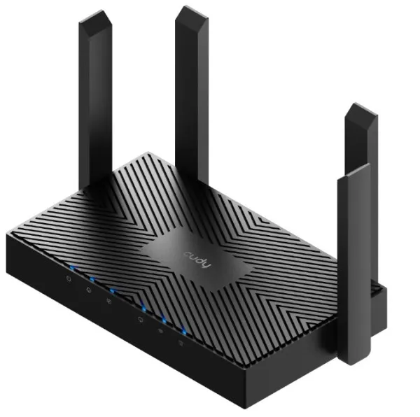 CUDY Cudy WR1500 AX1500 Dual Band 2.4+5Ghz Wi-Fi Ruter 1W/4LAN Gbit,4x5dBi AP/REP/MU-MIMO Slika 2