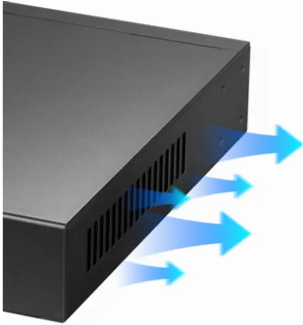 Cudy GS2028PS4-400W, 10/100/1000M 24-Port POE + 4Port Uplink Gigabit Managed Switch Slika 2