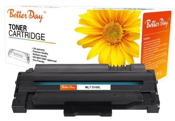 Toner BetterDay MLT-D105L zam. kaseta za SAMSUNG ML-1910 2.5k Slika 3