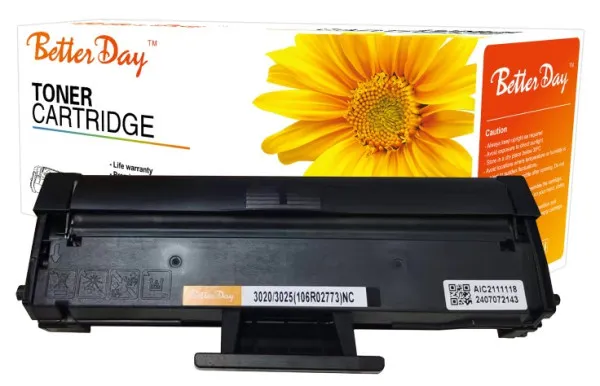 Toner BetterDay 106R02773 WC 3020/3025 zam. kaseta za XEROX Novi cip 1.5k Slika 3