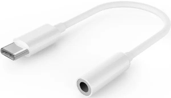 GEMBIRD A-CM-3.5F-01 Gembird USB type-C plug to stereo 3.5 mm audio adapter cable, white Slika 1