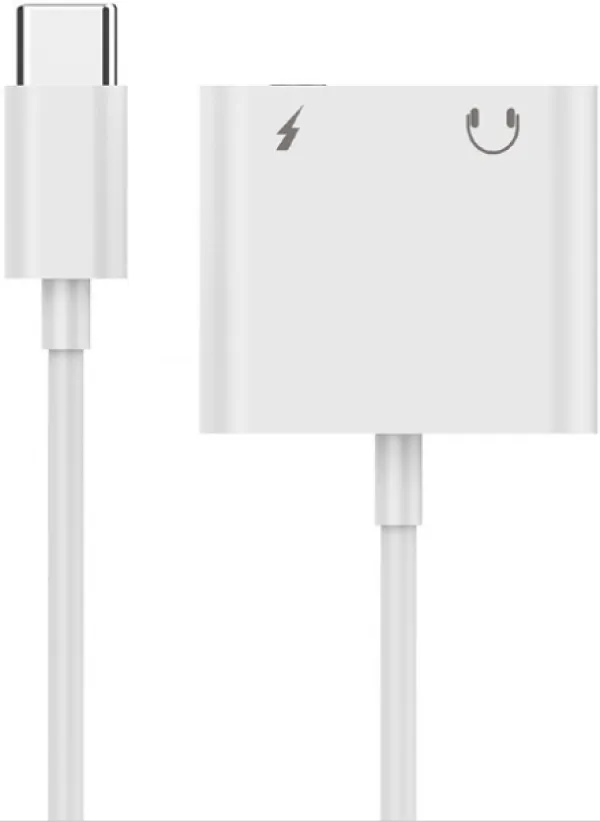 GEMBIRD A-CM-3.5FP-01 Gembird USB type-C plug to stereo 3.5 mm audio adapter cable, with extra power socket Slika 2