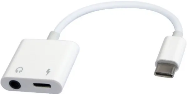 GEMBIRD A-CM-3.5FP-01 Gembird USB type-C plug to stereo 3.5 mm audio adapter cable, with extra power socket Slika 4