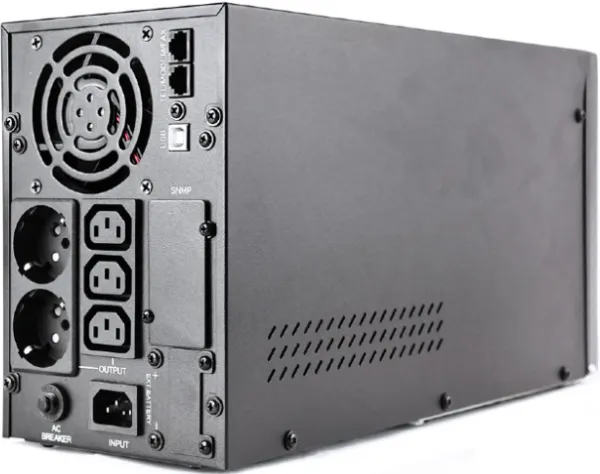 GEMBIRD EG-UPS-PS2000-02 Gembird 2000VA (1600W) pure sine wave UPS, LCD display, 2xSchuko + 3xC13 USB Slika 1