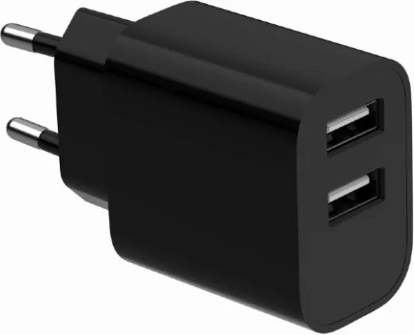 GEMBIRD TA-UC-2A12-01-BK Gembird 2-port univerzalni USB punjac, 2.4 A, black 12W Slika 4
