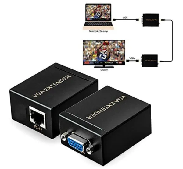 DEX-VGA-05 Gembird VGA extender 30m preko LAN kabla (FO) Slika 6