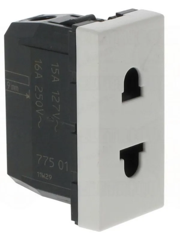 Legrand Uticnica 2P EURO/US bela Mosaic 077501 Slika 3