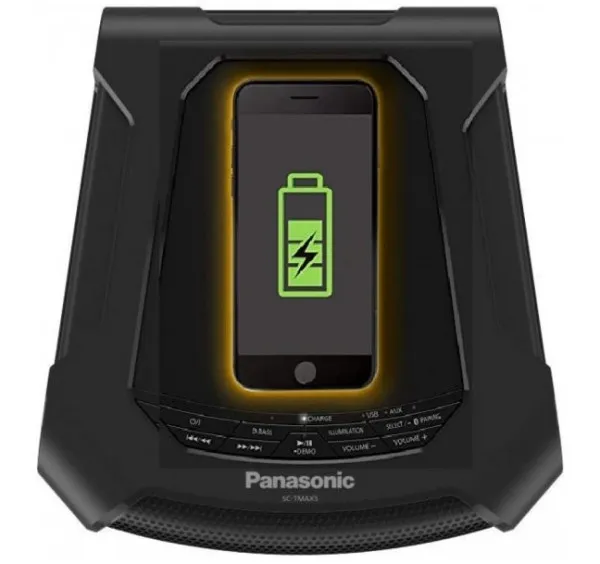 PANASONIC Panasonic * TMAX 5 SC-TMAX5EG-K Bluetooth zvucnik 150W, wifi punajc sa gornje strane Slika 4