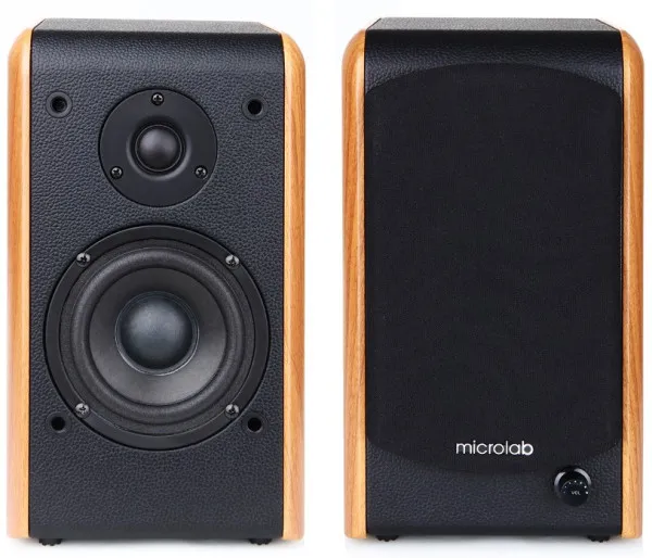 MICROLAB Microlab B77BT Aktivni drveni zvucnici 2.0 64W (18W+14Wx2) 3,5mm +Bluetooth Slika 3