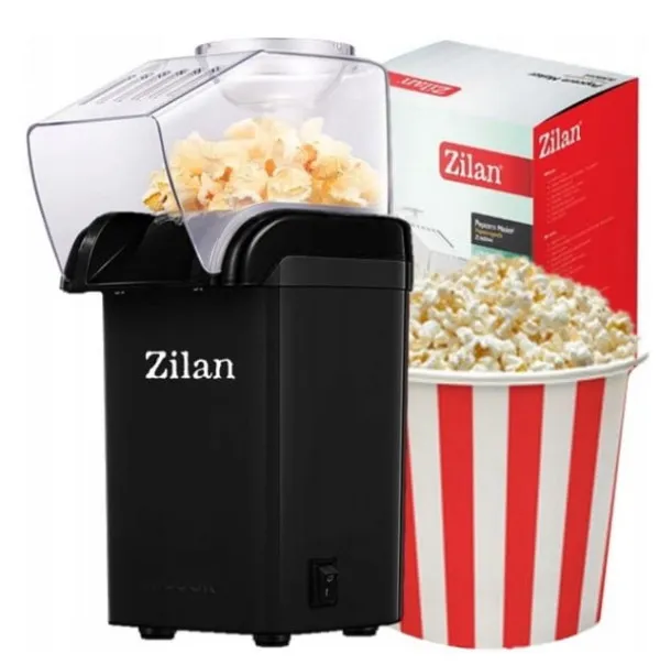 ZILAN Zilan ZLN8045 BK Aparat za kokice 1200W CRNI Slika 4