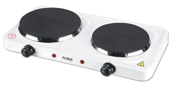 ZILAN Zilan ZLN2843 WH elektricni rešo, dve ploèe, 2500W, 150-175 mm Bela Slika 2