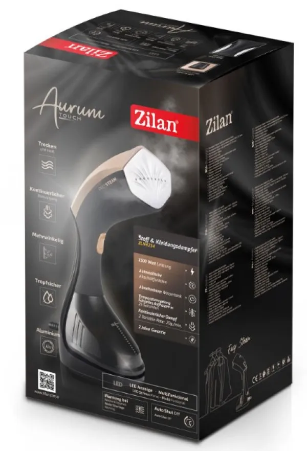 ZILAN Zilan ZLN4254 Pegla na paru za vertikano peglanje, 1500W, Aurum Touch Slika 4