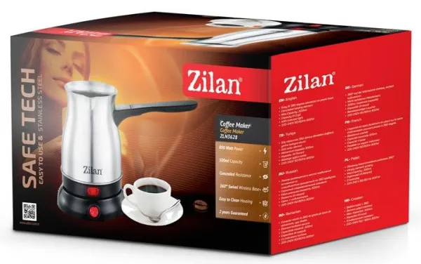ZILAN Zilan ZLN3628 Kuvalo za kafu 800W, 0,5L, INOX Slika 1