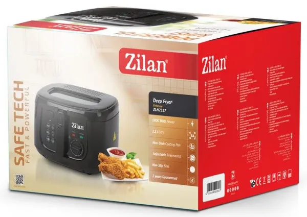 ZILAN Zilan ZLN2317 Friteza kapacitet 2.5L, 1800W, crna Slika 5