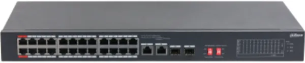 Dahua S3226-24ET-240 24-portni PoE switch 2x1000SFP (Combo), 2x 10/100/1000 RJ-45, 24x 10/100(PoE) Slika 2