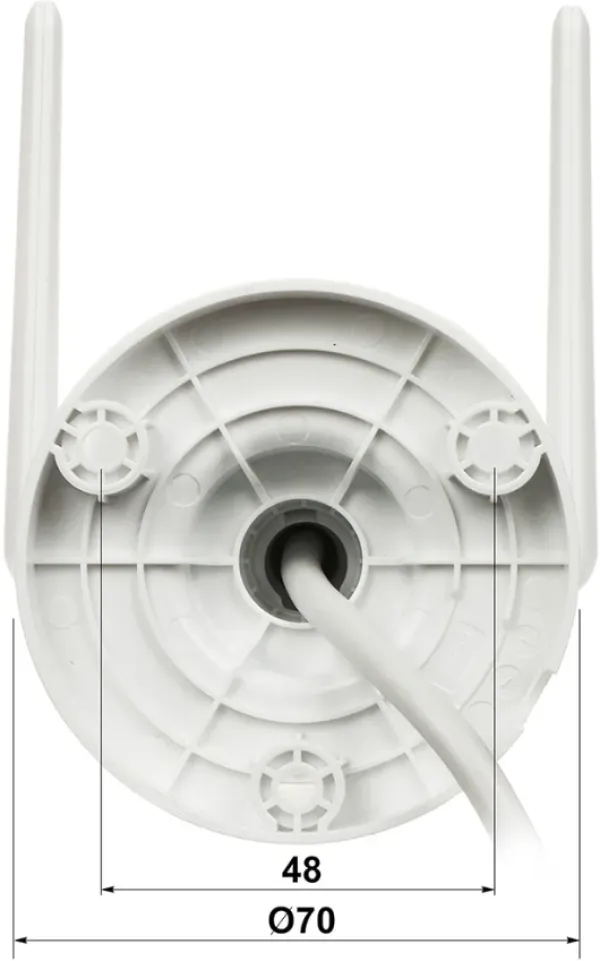 Imou IMOU IPC-S3EP-5M0WE AI IP WIFI 5MP BULLET 3 KAMERA, IMOU SENSE, IC 30M + BELI LED, 2.8MM, MIKROFON Slika 5