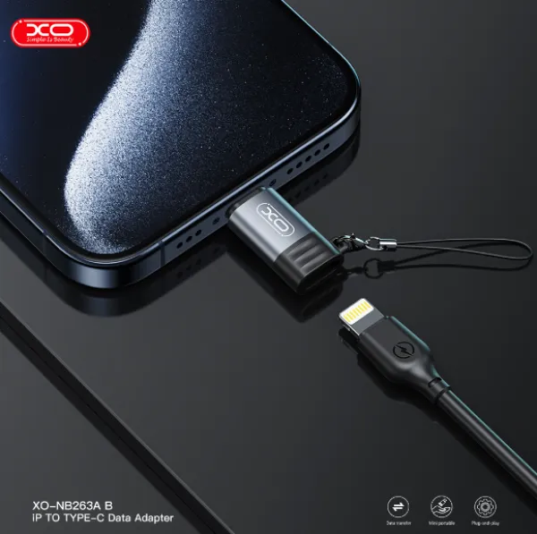 XO NB263A Adapter Lightning na Tip C Slika 1