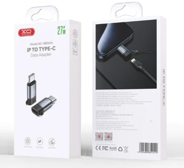 XO NB263A Adapter Lightning na Tip C Slika 4