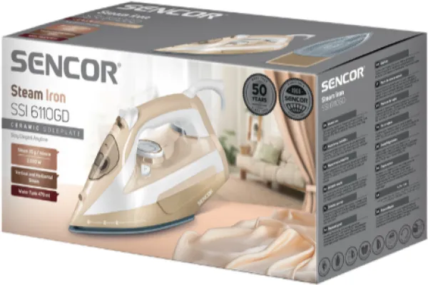 Sencor SENCOR SSI 6110GD Pegla na paru, 2600 W Slika 8
