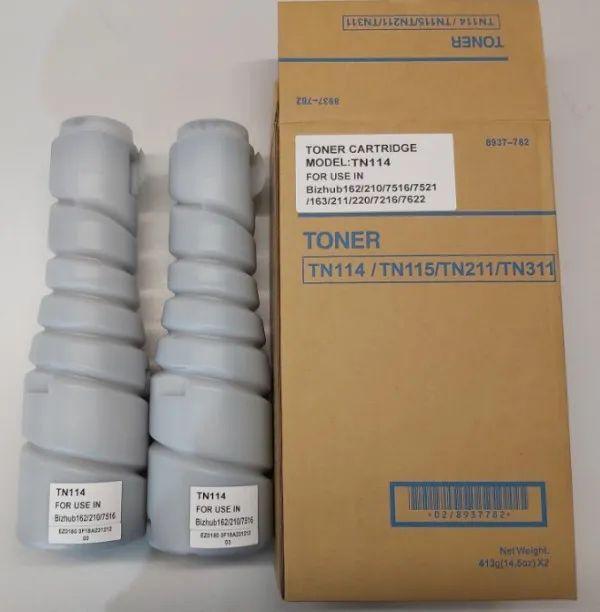TONER za Minoltu FORUSE * DI152 TN114, TN-114 1/2 MNTNK152C (pakovanje sadrzi 2boce) Slika 2
