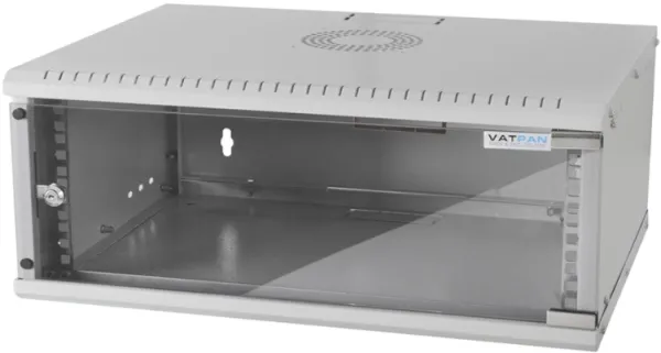 Rack orman SH-4U, 4U 19” 400mm, BELI Slika 3