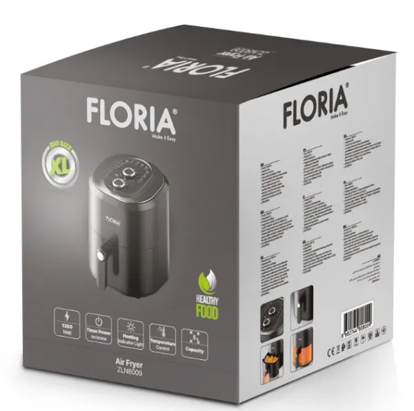 ZILAN Zilan ZLN8009 Friteza na vruæ vazduh 1360 W, zapremina posude 3.5 L Slika 6