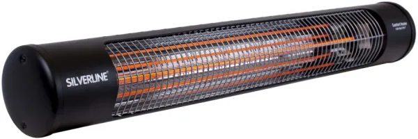 Silverline 26106 Zidna infracrvena grejalica sa halogenim grejačem, 1200W/600W C-Wave Slika 1