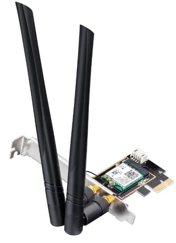 CUDY Cudy WE3000 AX3000 Wi-Fi 6 + Bluetooth5.2 PCI Express Adapter 2.4+5Ghz, 2x5dBi detachable antenna Slika 8